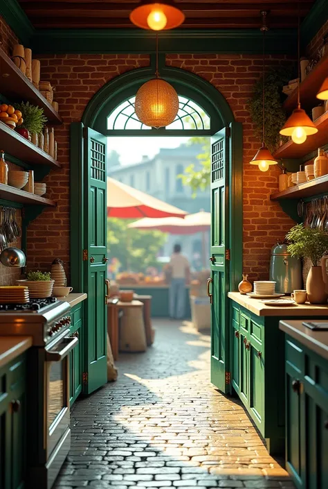 Green Brick Kitchen，Breakfast Shop，no one，market