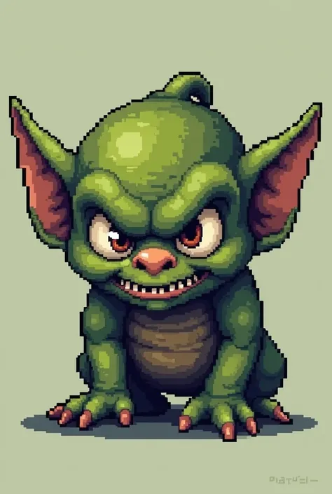 Dot,8 bit,Pixel,rpg,game,goblin, close-up ,monster,Mob , creatures