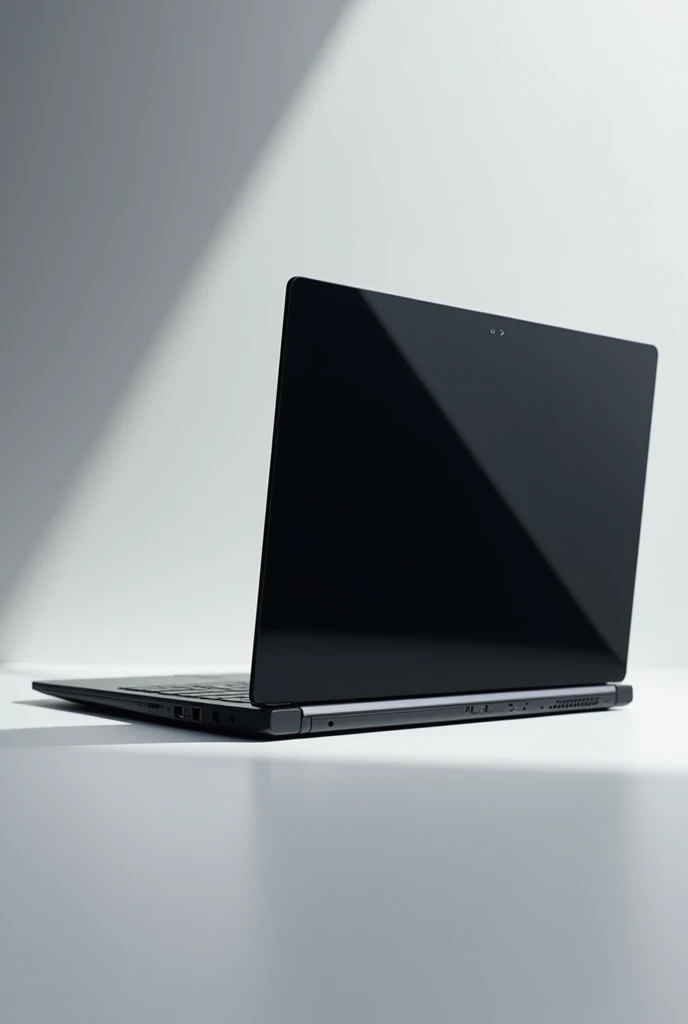 Smart 4k laptop and black screen display 