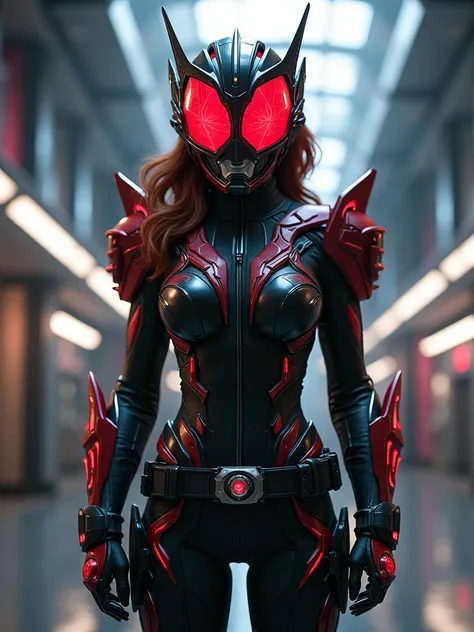 คุณภาพ 8K. Black Widow as Kamen Rider