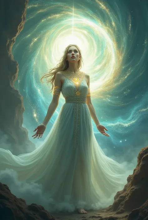 A women protected from divine realm