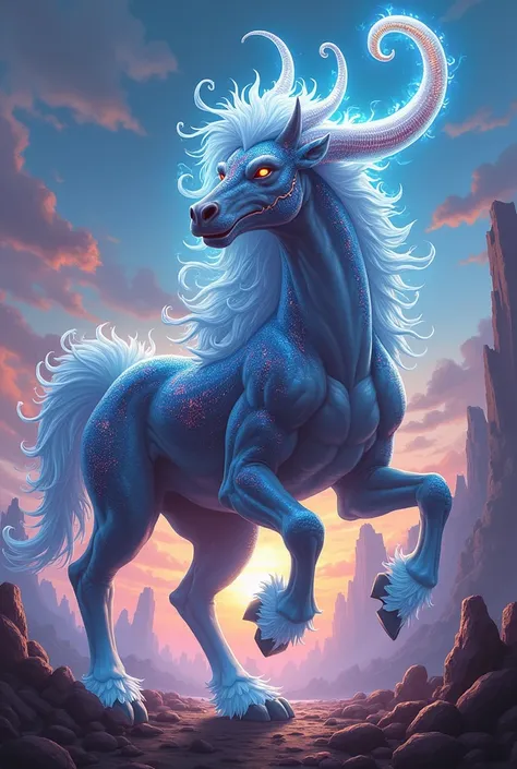 Illustration dun kirin monstre féroce comme dans meta beasts