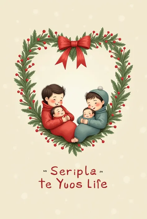 Create two Christmas cards 
Aimed at clients and families who have newborns 
On behalf of Claudia Fernández.
The second to the employees . 
 The idea is that the card is simple with emotional content  
