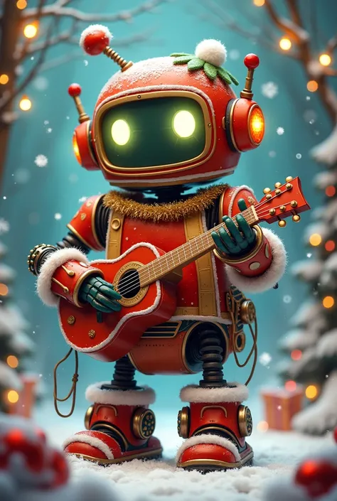 2d bot that plays music but christmas themed