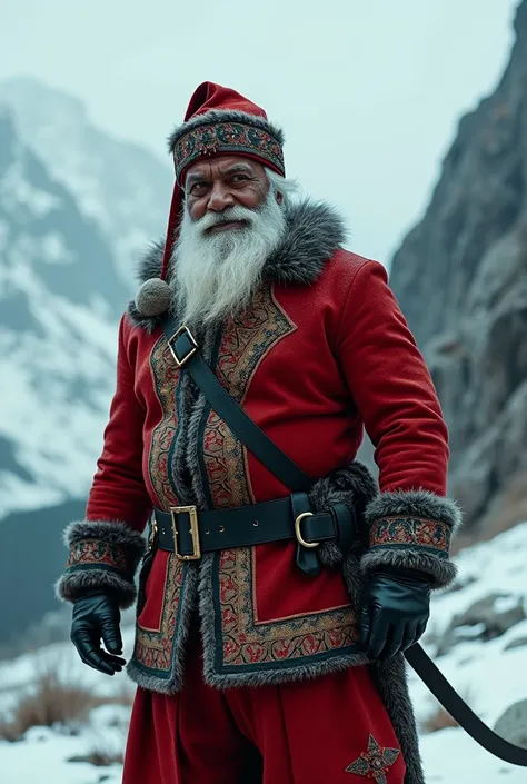 santa claus image in salaar getup