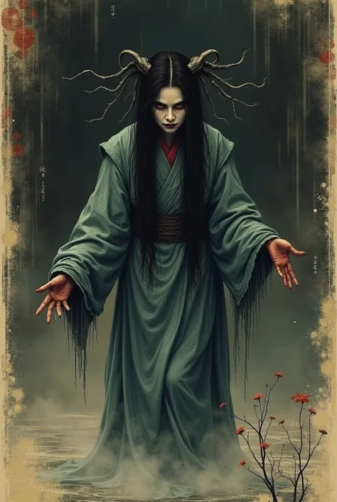 1. Japan: The Yūrei (Vengeful spirit)
In Japanese folklore, Yūrei are restless spirits bound to the earth by strong emotions like revenge or sorrow. A famous Yūrei story is that of Oiwa, a woman poisoned by her husband and left to die. Her vengeful spirit,...