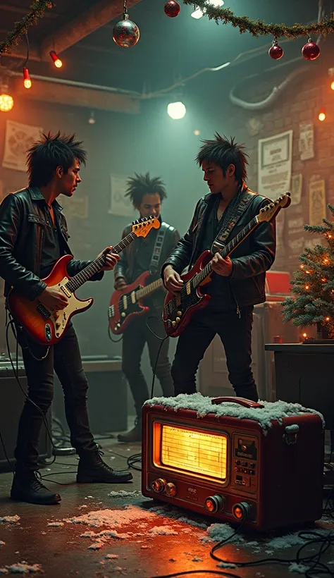  Christmas , Guitars, radio, punk rock,