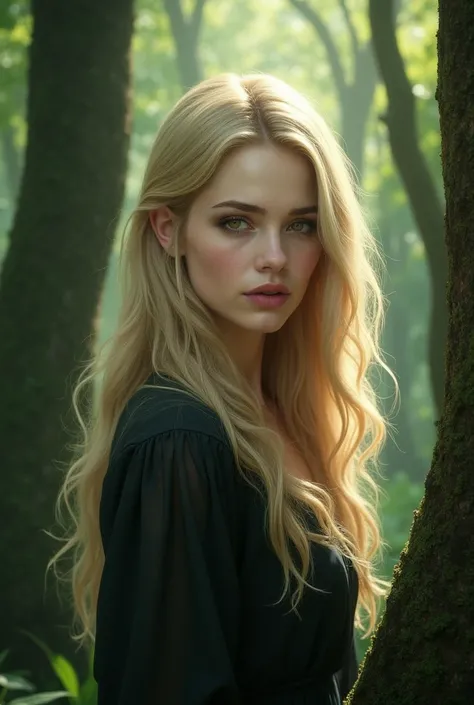  Creates the image of what Rosalyn Cullen would be like /The blonde from the Twilight book saga  