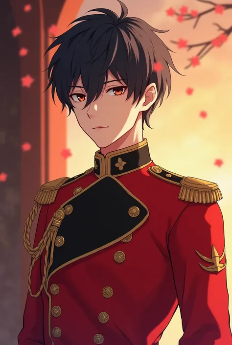 anime - style image of a young man in a military uniform, beautiful androgynous prince, young anime man, male anime character, male anime style, anime style character, anime handsome man, in an anime style, anime boy, epic anime style, anime style portrait...