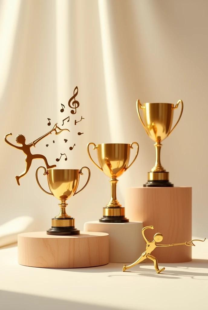 Some simple musical trophies 