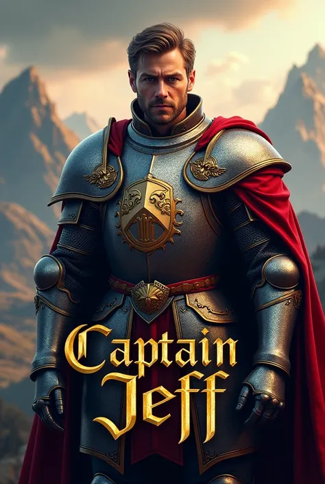 Knight Paladin logo with letters that say Captain Jeff 