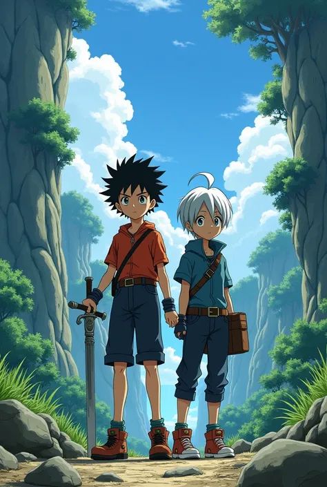 My brother and I in Hunter x Hunter