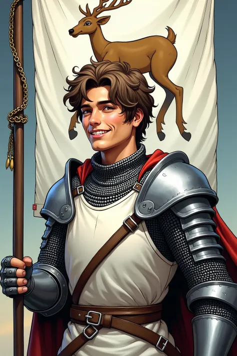 Hyle is a knight of 20 years. He has a plain face, shaggy brown hair, hazel eyes, a cleft chin, a crooked nose, and a scar near his left ear. He is  five feet and ten inches in height. Hyle has a full, rich laugh. Hyle wears a white surcoat over his chain ...