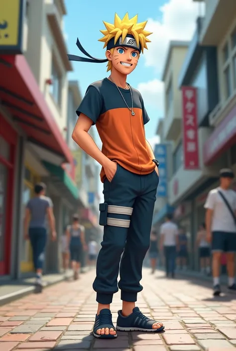  Create Naruto like a normal person, realistic in 4D 