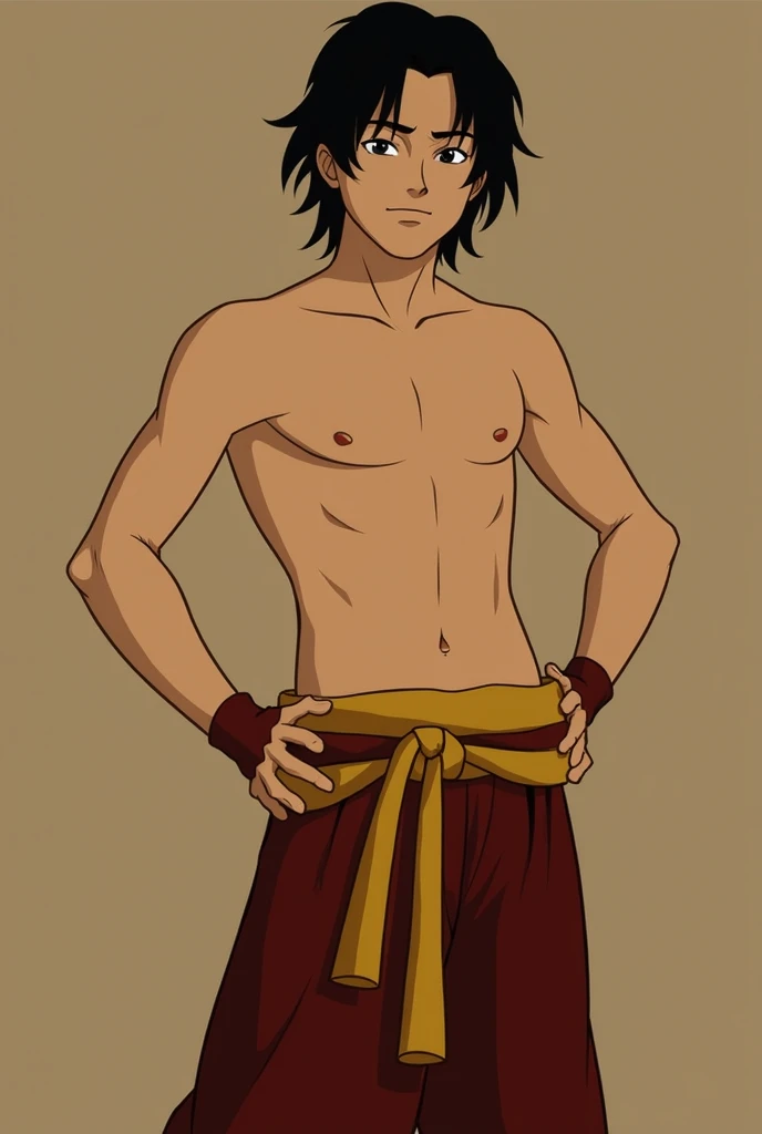 Generate Zuko from Avatar The Legend of Aang Naked 