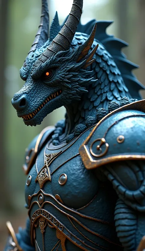 a close up of a male with a sword and armor, fantasy inspired dragon armor, hyperdetailed fantasy character, dragon inspired armor, demonic dragon inspired armor, complex fantasy character, draconic looking armor, dragon scale armor, digital fantasy charac...