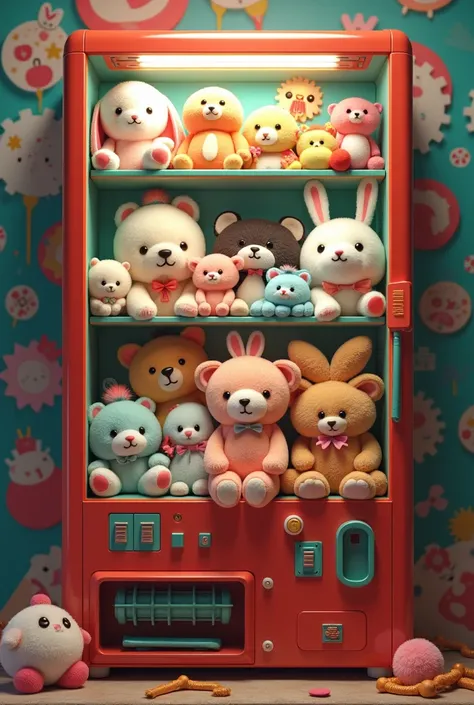   in the stuffed toy machine 