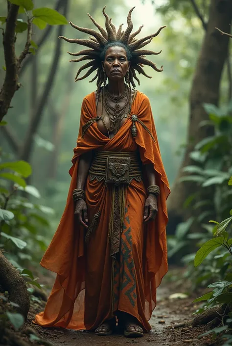  Nanã Buruqué is a female orixá ,  one of the oldest in the African pantheon, associated with the earth ,  with the calm and deep waters ,  with the mud of the swamps and the mud :