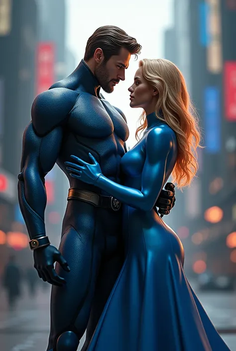 Mr. Fantastic (Reed Richards) and Invisible Woman  (Sue Storm)

 Founding members of Fantastic Four ,  your relationship is one of Marvels most iconic.