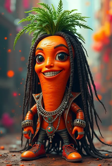 Very dripped out carrot with dreads