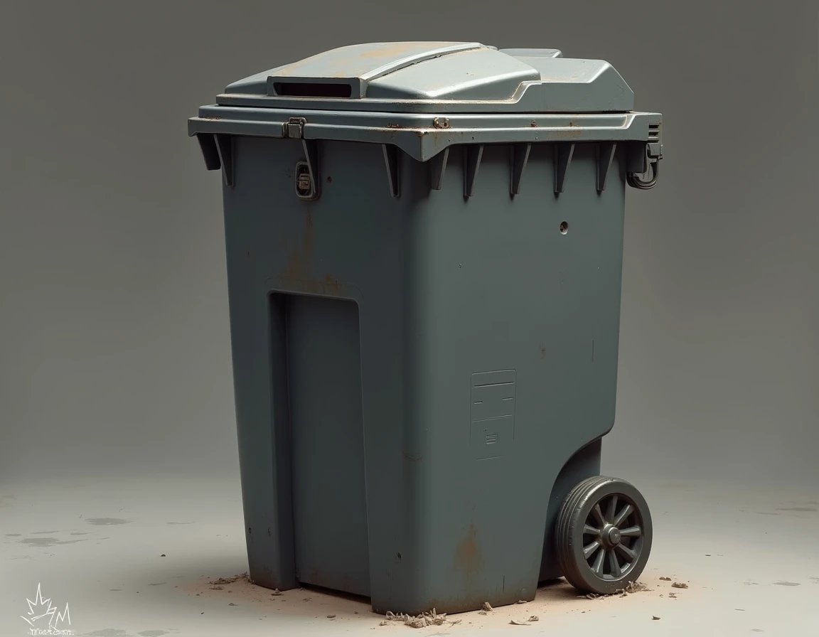 garbage bin