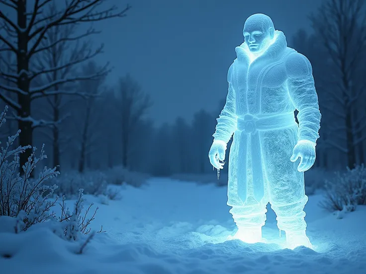 "On a cold Christmas Eve, the village awakens to a strange, shimmering sight—a figure made entirely of ice standing at the edge of the forest. Known as the Christmas Iceman, this mysterious figure appears every year, but no one knows who he is or where he ...