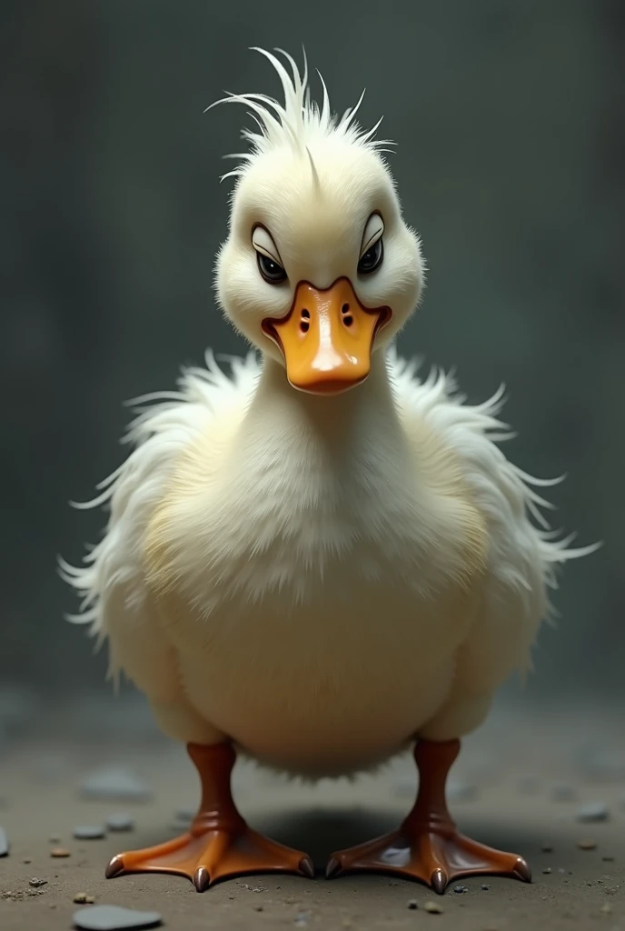 make a duck super super super super super sad