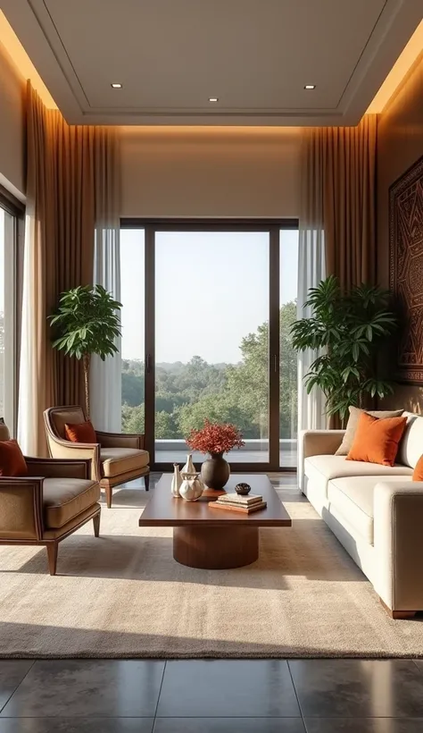 Modern 8k formal living room india chic and elegant 