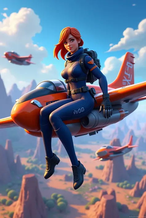 I want Fortnite pictures of the pilot girl