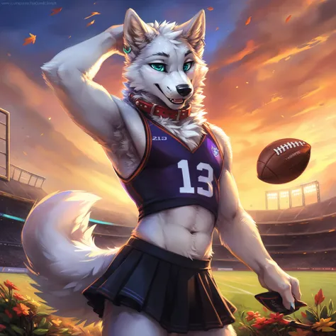 (author：Hioshiro and Kenket and Dimwitdog, Michael &amp; Inessa Garmash, ruanjia, pino daeni, Chunie), uploaded the e621, beautiful and ultra-detailed, lighting cinematic, seductor, (male anthro arctic wolf, fluffy fur, character focus:1.5), body fur, (thi...