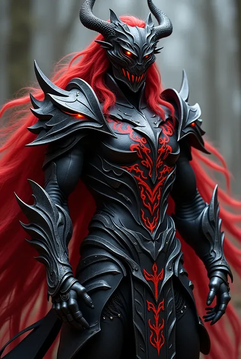 Height & Build:
Standing at 6 feet 3 inches, you have a muscular and imposing build that conveys strength and power. Into a genshin impact character name is 
Draco natlan 
Hair:
Your long red hair flows like fire, rich in crimson hues, with strands that mo...