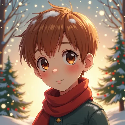 Anime Boy Profile Picture christmas