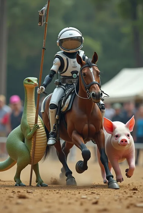 Snake Pig Pole Horse Training in 2025
