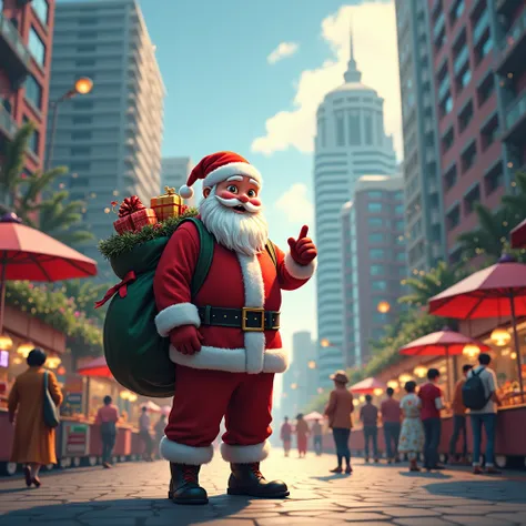 santa in jakarta