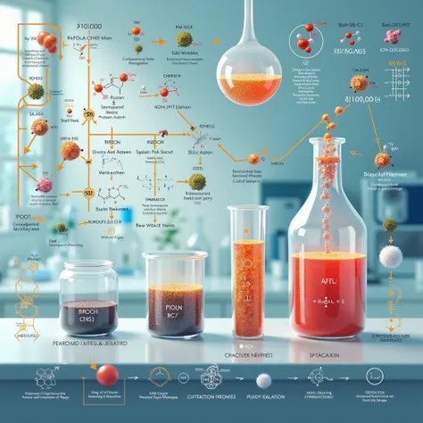 Image of protein and salt yield from heavy metals on gelatin samples