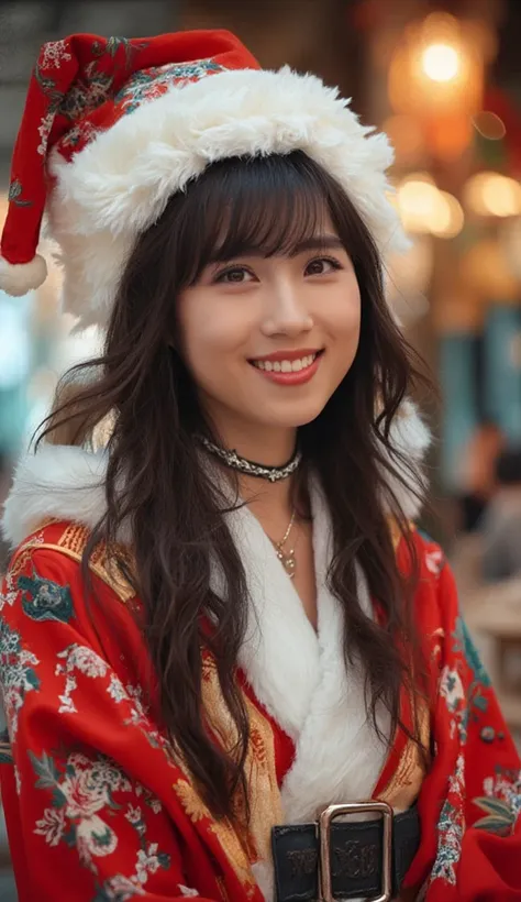  Santa cosplay 　smile　 Japanese