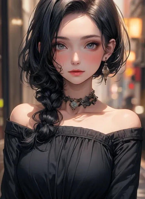 (masterpiece:1.3), (  top quality: 1.4), 
  Cinematic Lighting , 
( １ girls with light makeup),   beautiful faces, (  realistic face), 
 ( beautiful hairstyle:1.8) ,  Real Eyes ,   beautiful detailed eyes , 
(  real skin ),   Beautiful skin, 
(blouse), 
  ...