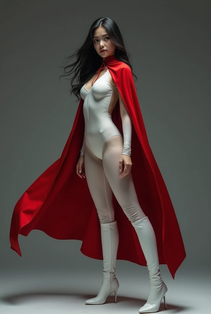 One girl,Realistic, Sharp focus, ultra realistic photo, High resolution, Alone, half body photo, seamless sexy tight full body costumes. seamless full body light color leotards. sexy full body costumes. combat tight light color bodysuit, seamless outfit. B...