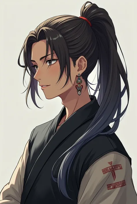 4. Nao Zheng is a young man with gray-brown eyes, height 178 centimeters. He himself is restrained and collected. He loves order and discipline, therefore he prefers a modest, but strict and practical clothes for battle, in dark colors . His long hair is a...