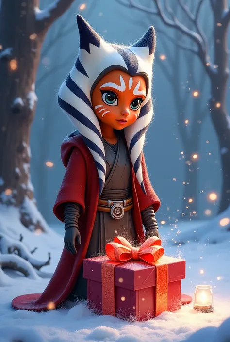 Can asoka make tano from StarWars with a Christmas package? 