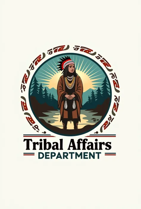 Generate a logo for tribal affairs department 