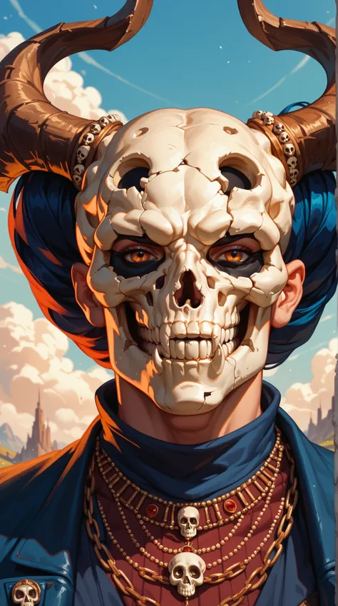  movie of Skull Head is still , The canvas landscape full of intricate details and bright colors comes to life as the viewer gazes. The artwork consists of rotating shapes , Each shape and color is unique ，The .aidmavintagechristmaspaper