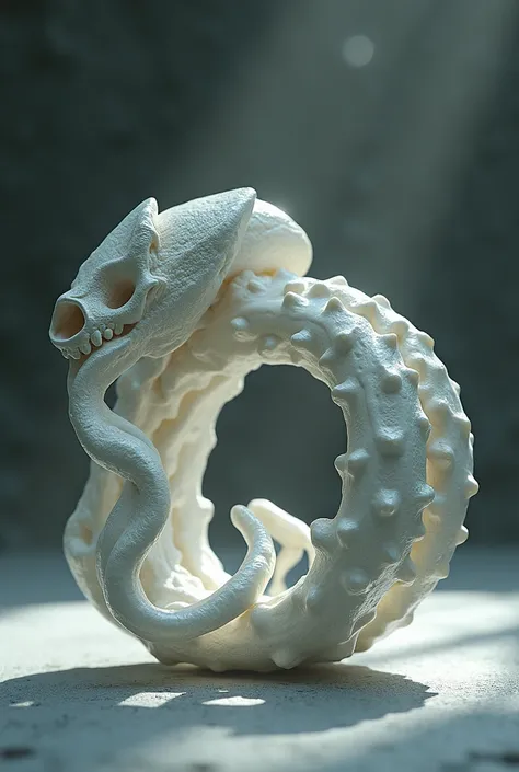 The bone design is rotating.