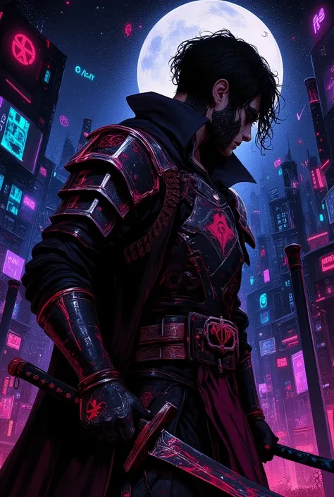 Samurai.cyber punk,katana.japan .neon .technology,Samuraitech,acid,bass,mask,electlo.Dark.speed,killer,goth,mastermind.ninja,2peple,Twin