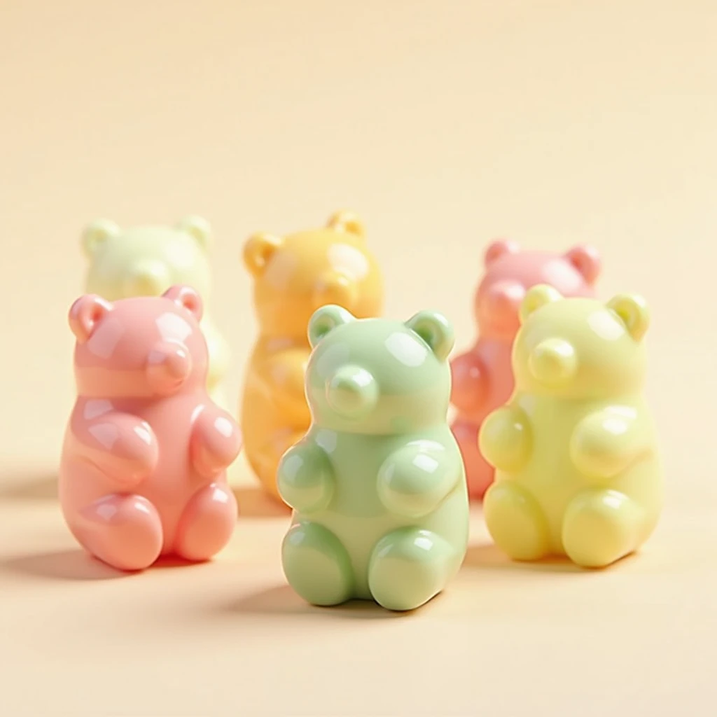 soft gummies jelly type bear