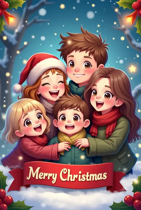 Merry Christmas gelizon family banner