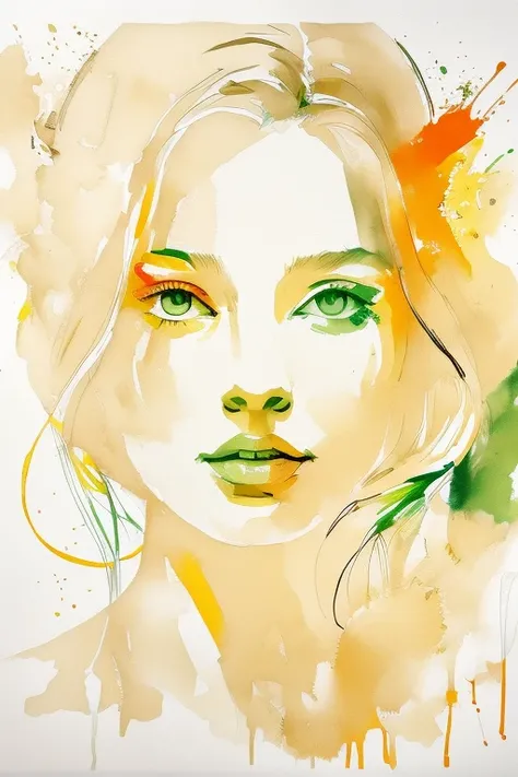 David downton illustration, mustafa soydan drawing, line art sketch on a white background, un velero en el mar, natural color, Orange color, gentle green, beige, red, yellow.