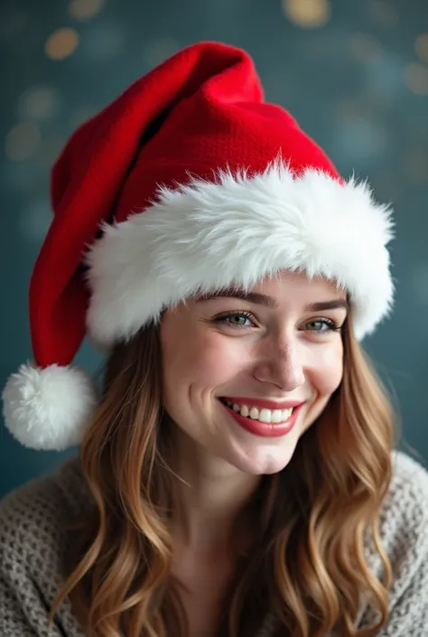 Christmas hat on a picture I have,can you do that?