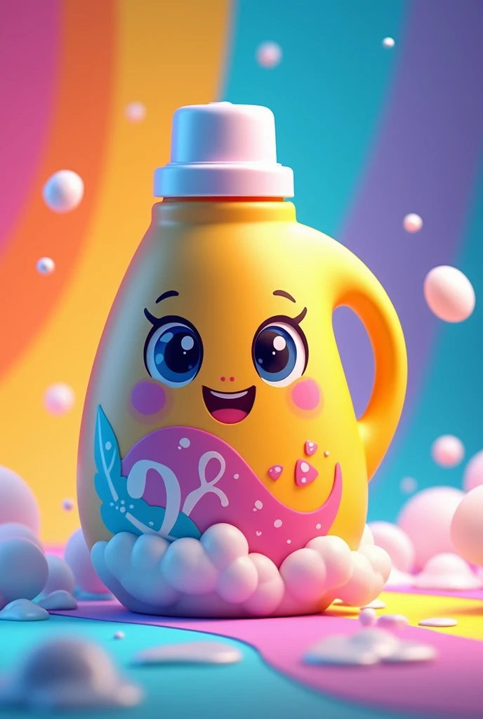 Mickiglow detergent bottle