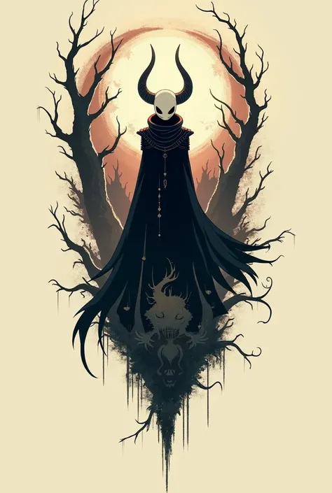 create a hollow Knight tattoo idea